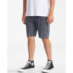 BILLABONG Young Men's Crossfire Submersible Shorts -Iron Stride Men Shop 2080469 402 alt6