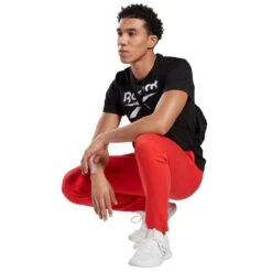 REEBOK Men's Classics Big Logo Tee -Iron Stride Men Shop 2080476 001 alt5