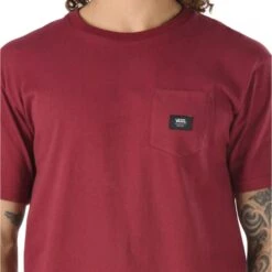 VANS Guys' Woven Patch Short Sleeve Pocket Tee 5 VANS Guys' Woven Patch Short Sleeve Pocket Tee -Iron Stride Men Shop 2080562 602 alt2