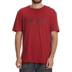 CALVIN KLEIN Men's Short-Sleeve Logo Tee