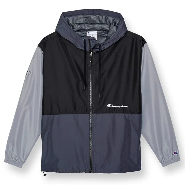 CHAMPION Men's Lightweight Colorblock Jacket 1 CHAMPION Men's Lightweight Colorblock Jacket