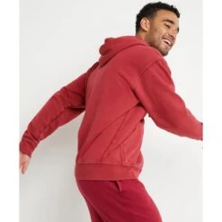 CHAMPION Men's Vintage Wash Varsity Hoodie 9 CHAMPION Men's Vintage Wash Varsity Hoodie -Iron Stride Men Shop 2081399 602 alt3