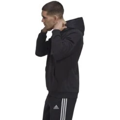 ADIDAS Men's Essentials Camo Print Hoodie -Iron Stride Men Shop 2081664 001 alt3