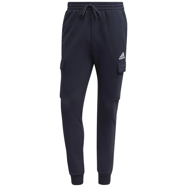 ADIDAS Men's Essentials Fleece Tapered Cargo Pants 1 ADIDAS Men's Essentials Fleece Tapered Cargo Pants