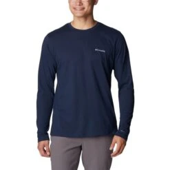 COLUMBIA Men's Thistletown Hills Long-Sleeve Crew Shirt