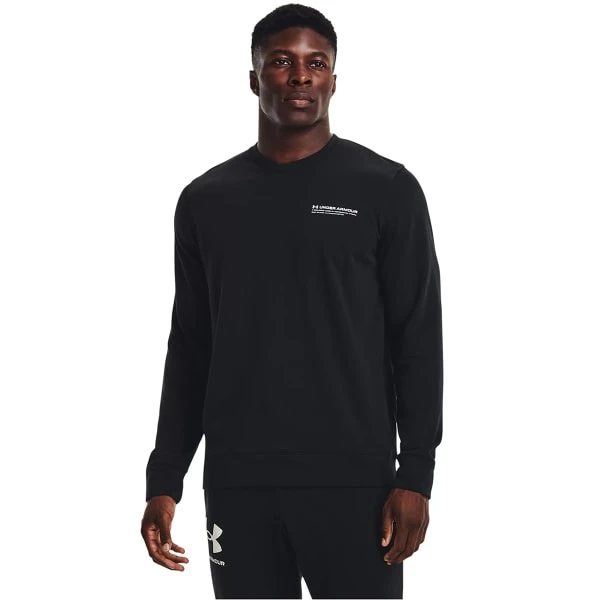 UNDER ARMOUR Men's UA Rival Terry Logo Crew 3 UNDER ARMOUR Men's UA Rival Terry Logo Crew - Image 3