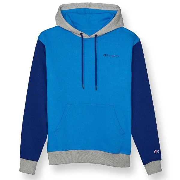 CHAMPION Men's Powerblend Colorblock Hoodie 1 CHAMPION Men's Powerblend Colorblock Hoodie
