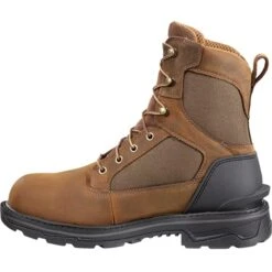 CARHARTT Men's Ironwood Waterproof 8" Alloy Toe Work Boots, Wide -Iron Stride Men Shop 2082707 201 alt2