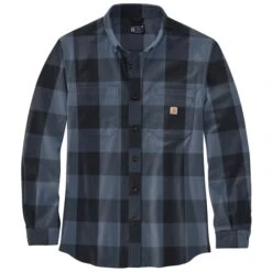 CARHARTT Men's Rugged Flex Relaxed Fit Midweight Flannel