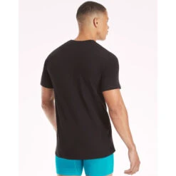 HANES Men's Ultimate Comfort Fit Stretch Crewneck Undershirts, 4 Pack -Iron Stride Men Shop 2082845 001 alt3