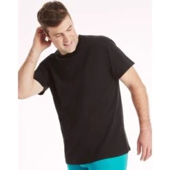 HANES Men's Ultimate Comfort Fit Stretch Crewneck Undershirts, 4 Pack -Iron Stride Men Shop 2082845 001 alt6