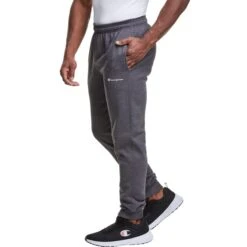 CHAMPION Men's Powerblend Fleece Joggers -Iron Stride Men Shop 2083317 003 alt2