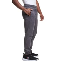 CHAMPION Men's Powerblend Fleece Joggers -Iron Stride Men Shop 2083317 003 alt3