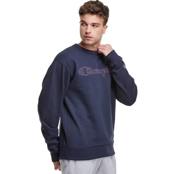 CHAMPION Men's Powerblend Fleece Crew 4 CHAMPION Men's Powerblend Fleece Crew - Image 4