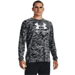 UNDER ARMOUR Men's UA ABC Camo Long-Sleeve Tee -Iron Stride Men Shop 2083771 001 alt2