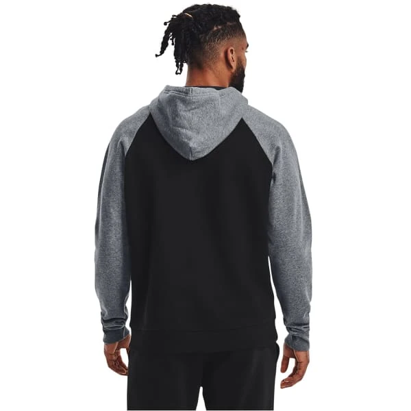UNDER ARMOUR Men's UA Rival Fleece Wordmark Colorblock Hoodie 3 UNDER ARMOUR Men's UA Rival Fleece Wordmark Colorblock Hoodie - Image 3
