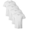 HANES Ultimate Men's X-Temp Mesh V-Neck Undershirts, 4-Pack Extended Size