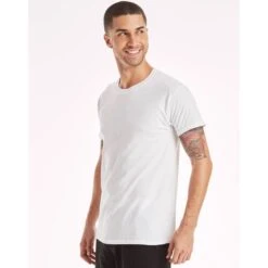 HANES Ultimate Men’s ComfortSoft FreshIQ Crewneck Tees, 6-Pack Extended Size -Iron Stride Men Shop 2084168 101 alt5