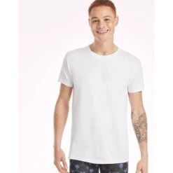 HANES Ultimate Men’s ComfortSoft FreshIQ Crewneck Tees, 6-Pack Extended Size -Iron Stride Men Shop 2084168 101 alt8