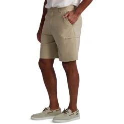 CHAPS Men's Performance 9" Cargo Shorts -Iron Stride Men Shop 2084253 107 alt2