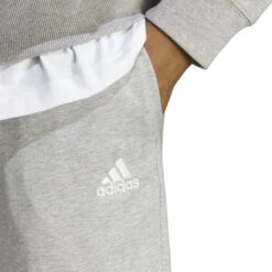 ADIDAS Men's Essentials Single Jersey Tapered Open Hem Pants -Iron Stride Men Shop 2084553 002 alt3