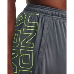 UNDER ARMOUR Men's UA Tech Wordmark Graphic Shorts 11 UNDER ARMOUR Men's UA Tech Wordmark Graphic Shorts -Iron Stride Men Shop 2084648 004 alt4
