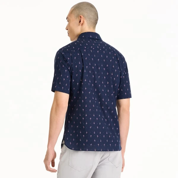 VAN HEUSEN Men's Essential Stain Shield Short-Sleeve Shirt 2 VAN HEUSEN Men's Essential Stain Shield Short-Sleeve Shirt - Image 2