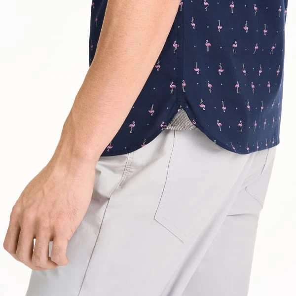 VAN HEUSEN Men's Essential Stain Shield Short-Sleeve Shirt 4 VAN HEUSEN Men's Essential Stain Shield Short-Sleeve Shirt - Image 4