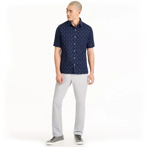 VAN HEUSEN Men's Essential Stain Shield Short-Sleeve Shirt 5 VAN HEUSEN Men's Essential Stain Shield Short-Sleeve Shirt - Image 5