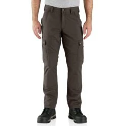 CARHARTT Men's Rugged Flex Relaxed Fit Ripstop Cargo Work Pants -Iron Stride Men Shop 2085600 201 alt2