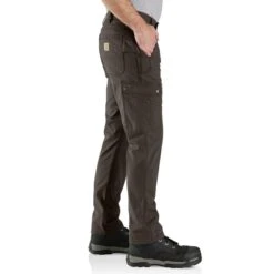 CARHARTT Men's Rugged Flex Relaxed Fit Ripstop Cargo Work Pants -Iron Stride Men Shop 2085600 201 alt4