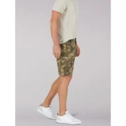 LEE Young Men's Extreme Motion Carolina Cargo Shorts -Iron Stride Men Shop 2085637 313 alt2