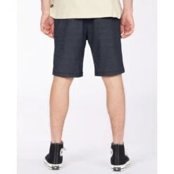 BILLABONG Young Men's Crossfire Elastic Submersible 18" Shorts 9 BILLABONG Young Men's Crossfire Elastic Submersible 18" Shorts -Iron Stride Men Shop 2085658 402 alt3