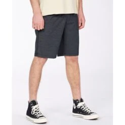 BILLABONG Young Men's Crossfire Elastic Submersible 18" Shorts 11 BILLABONG Young Men's Crossfire Elastic Submersible 18" Shorts -Iron Stride Men Shop 2085658 402 alt5