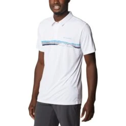 COLUMBIA Men's Hike Polo -Iron Stride Men Shop 2085686 101 alt3
