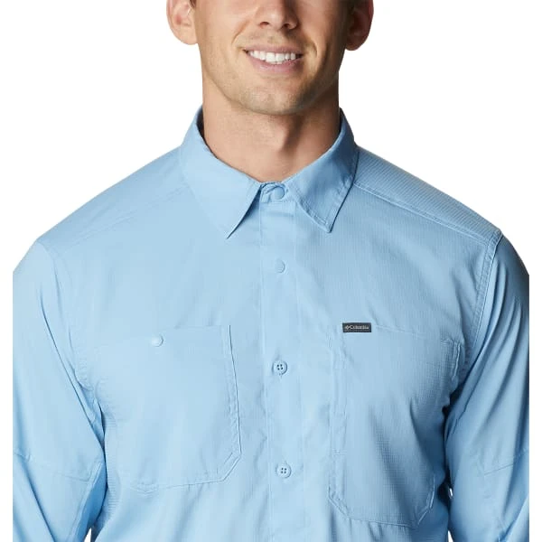 COLUMBIA Men's Silver Ridge Utility Lite Long-Sleeve Shirt 5 COLUMBIA Men's Silver Ridge Utility Lite Long-Sleeve Shirt - Image 5