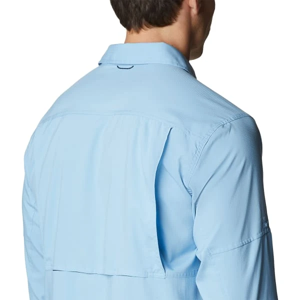 COLUMBIA Men's Silver Ridge Utility Lite Long-Sleeve Shirt 6 COLUMBIA Men's Silver Ridge Utility Lite Long-Sleeve Shirt - Image 6