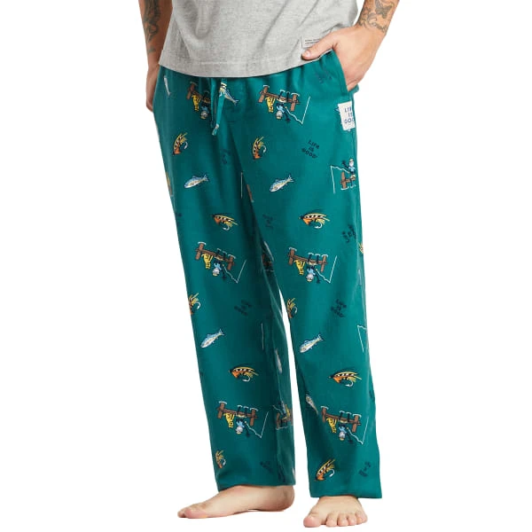 LIFE IS GOOD Men's Jake And Rocket Classic Sleep Pants 1 LIFE IS GOOD Men's Jake And Rocket Classic Sleep Pants
