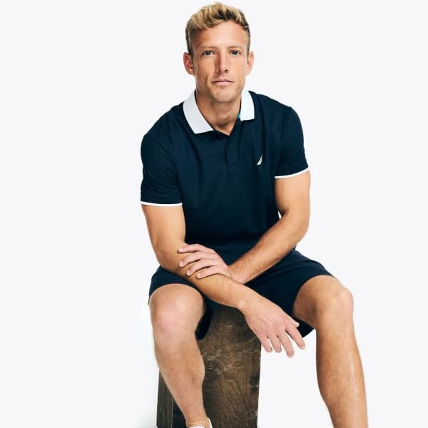 NAUTICA Men's Navtech Classic Fit Polo 4 NAUTICA Men's Navtech Classic Fit Polo - Image 4