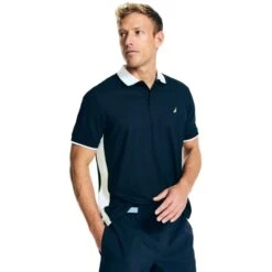 NAUTICA Men's Navtech Classic Fit Polo
