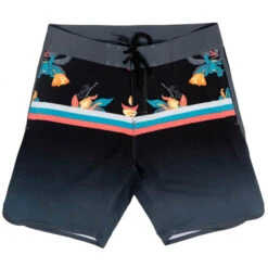 BURNSIDE Young Men's Floral Boardshorts