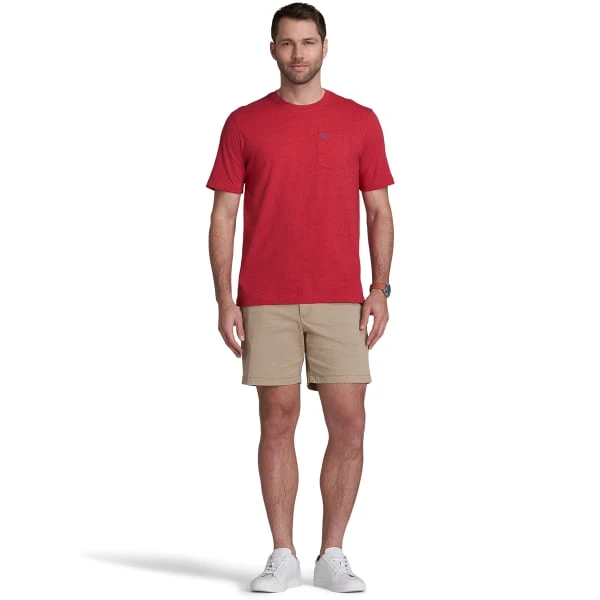 IZOD Men's Saltwater Short Sleeve Pocket Tee 3 IZOD Men's Saltwater Short Sleeve Pocket Tee - Image 3