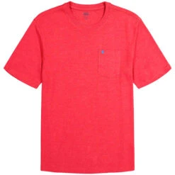 IZOD Men's Saltwater Short Sleeve Pocket Tee 7 IZOD Men's Saltwater Short Sleeve Pocket Tee -Iron Stride Men Shop 2086837 601 alt3