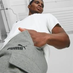 PUMA Men's Essential Cargo Shorts -Iron Stride Men Shop 2087354 004 alt5