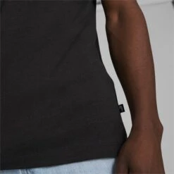 PUMA Men's Essentials Short-Sleeve Heather Tee -Iron Stride Men Shop 2087359 001 alt5