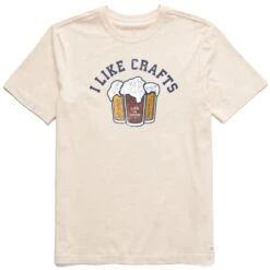 LIFE IS GOOD Men's I Like Crafts Short-Sleeve Tee