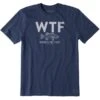 LIFE IS GOOD Men's WTF Bass Short-Sleeve Crusher Tee