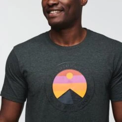 COTOPAXI Men's Sunny Side Short-Sleeve Tee -Iron Stride Men Shop 2088331 004 alt2