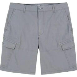 IZOD Men's Saltwater 10.5" Stretch Fabric Cargo Shorts -Iron Stride Men Shop 2088851 006 alt3