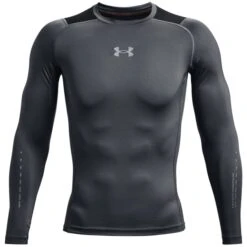 UNDER ARMOUR Men's HeatGear Vent Compression Long-Sleeve Tee